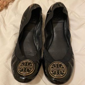 Tory Burch Patent Leather Ballet Flats